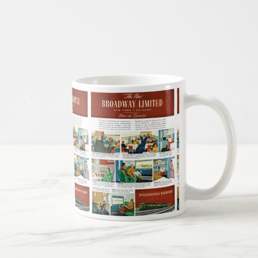 Mug PRR New Broadway Limited (Droite)