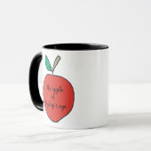 Mug Prunelle de l'oeil de PopPop (Devant gauche)
