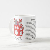 Mug Pryor, origine, signification et la crête (Devant gauche)