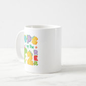 Mug Ps des deux Rex 2e anniversaire garçon dinosaure T (Devant gauche)