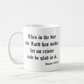 Mug Psalm118 : 24 (Gauche)