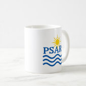 Mug PSARA Grèce, Sun Waves (Devant droit)