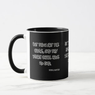 Mug Psaume 102:27 KJV Bible Verse Deux Tons