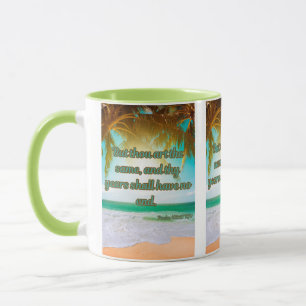 Mug Psaume 102:27 KJV Bible Verse Pic Deux Tons