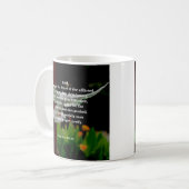 Mug Psaume 10 Bible Verse Christian (Devant gauche)