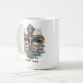 Mug Psaume 116:13 Inspirational Bible Verse (Devant gauche)