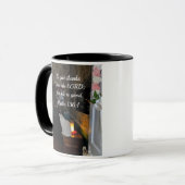 Mug Psaume 136:1 O Remerciez le Seigneur (Devant gauche)