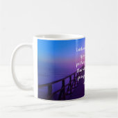 Mug Psaume 143:8 Montre-moi le chemin, Bible Verse (Gauche)