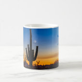 Mug Psaume 18:28 du Saguaro crépuscule KJV (Centre)