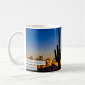 Mug Psaume 18:28 du Saguaro crépuscule KJV (Gauche)