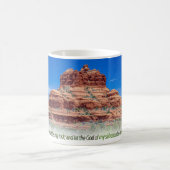 Mug Psaume 18:46 Rocher de Bell KJV (Centre)