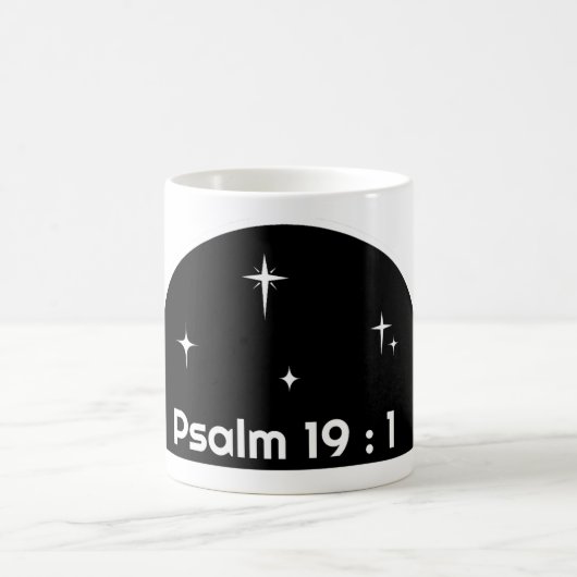 Mug Psaume 19 : 1, (Centre)