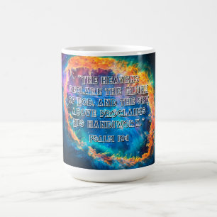 Mug Psaume 19:1 Les cieux proclamant la gloire de Dieu