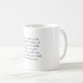 Mug Psaume 23 4 (Devant droit)