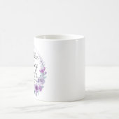 Mug Psaume 23:6 Inspirationnel Bible Verse Floral Viol (Centre)