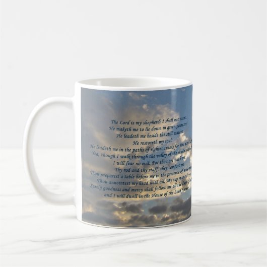 Mug Psaume 23 Beautiful (Gauche)