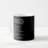 Mug Psaume 23 Dieu Est Mon Berger (Devant gauche)