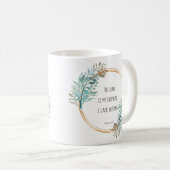 Mug Psaume 23 L'Éternel est mon berger, Écriture (Devant droit)