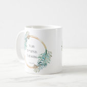 Mug Psaume 23 L'Éternel est mon berger, Écriture (Devant gauche)