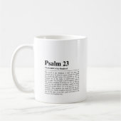 Mug Psaume 23 NKJV Le Seigneur est Mon Pasteur (Gauche)