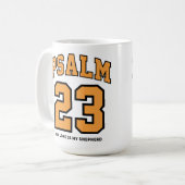 Mug Psaume 23 Varsity Sports Gold Black Christian (Devant gauche)
