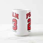 Mug Psaume 23 Varsity Sports Red Black Christian (Centre)