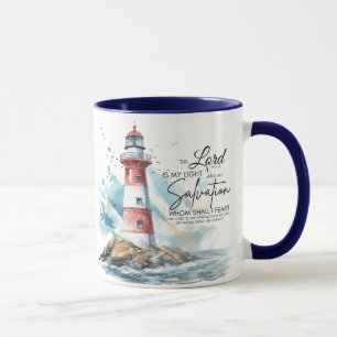 Mug Psaume 27:1 La Bible Éternel est ma Lumière et mon