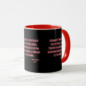 Mug Psaume 37:5 KJV Bible Écriture Deux Tons (Devant droit)