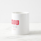 Mug Psaume 46:10 « Tenez-vous tranquilles, et sachez q (Centre)