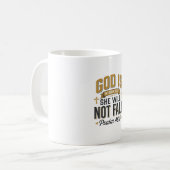 Mug Psaume 46_5 Typographie chrétienne Vector (Devant gauche)