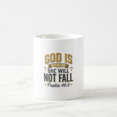 Mug Psaume 46_5 Typographie chrétienne Vector (Centre)