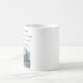 Mug Psaume 61:2 Mène-moi à la Bible Rocheuse Verse (Centre)