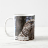 Mug Psaume 92:5 KJV Faucon crécerelle (Gauche)