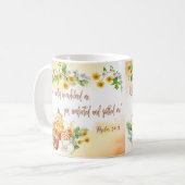 Mug Psaume 94:19 L'Éternel me réconforta (Devant gauche)