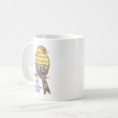 Mug Psaume 96:1 Chanter le Seigneur Psaume Chanson Ois (Devant gauche)