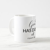 Mug Psaume chrétien 126 (Devant gauche)