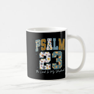 Mug Psaume chrétien 23 Rétro Le Seigneur est mon berge