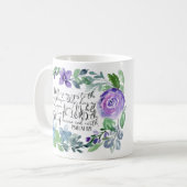 Mug Psaume d'art chrétien 121 (Devant gauche)