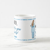 Mug Psaume de prière 88:13 "Chaque matin je vous prie" (Centre)