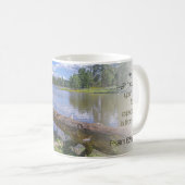 Mug Psaume du lac Kaibab 62:5 KJV 11 oz. (Devant droit)