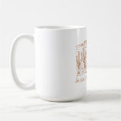 Mug Psaume occidental 28:7L'Éternel est ma force (Gauche)