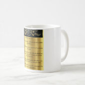 Mug Psaumes 100 - Or (Devant droit)