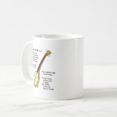 Mug PSAUMES 33 : Paise le seigneur avec le banjo (Devant gauche)