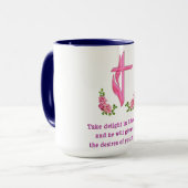 Mug Psaumes 37:4 (Devant gauche)