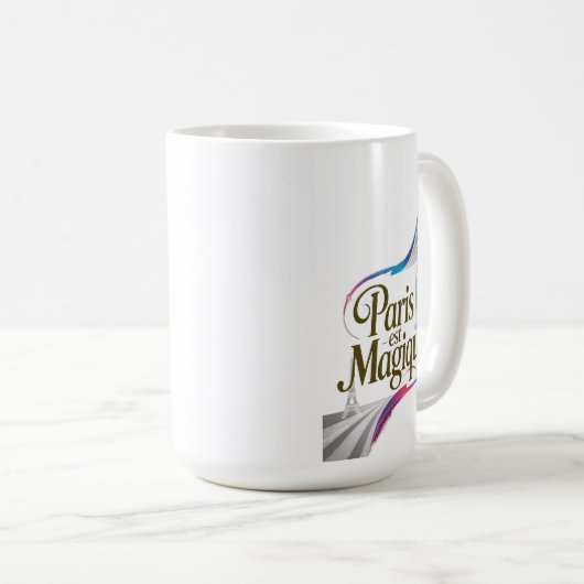 Mug PSG domine (Devant droit)