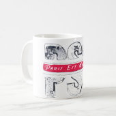 Mug PSG París Saint Germain (Devant gauche)