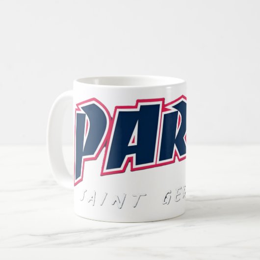 Mug PSG París Saint Germain (Devant gauche)