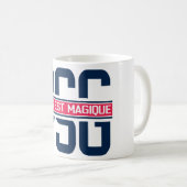 Mug PSG París Saint Germain UEFA (Devant droit)