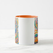 Mug Psychedelic Cat, Louis Wain マグカップ (Centre)