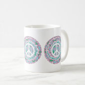 Mug Psychedelic Peace (Devant droit)